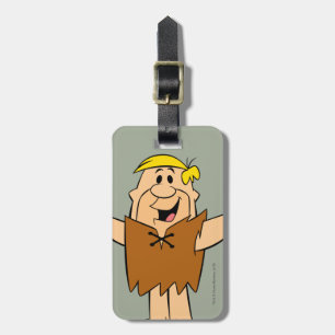 Flintstenen Barney Rubble Bagagelabel