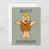 Flintstenen | Barney Rubble Briefkaart (Voorkant / Achterkant)