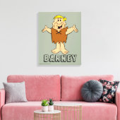 Flintstenen | Barney Rubble Canvas Afdruk (Insitu (Woonkamer))