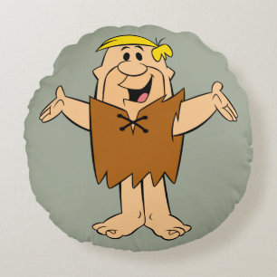 Flintstenen Barney Rubble Rond Kussen