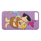 Flintstenen | Betty Kissing Barney Case-Mate iPhone Case (Achterkant (Horizontaal))