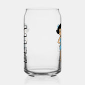 Flintstenen | Betty Rubble Blikvorm Glas (Links)