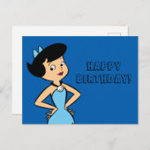 Flintstenen | Betty Rubble Briefkaart (Voorkant / Achterkant)
