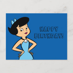 Flintstenen   Betty Rubble Briefkaart