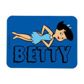 Flintstenen | Betty Rubble Magneet (Horizontaal)