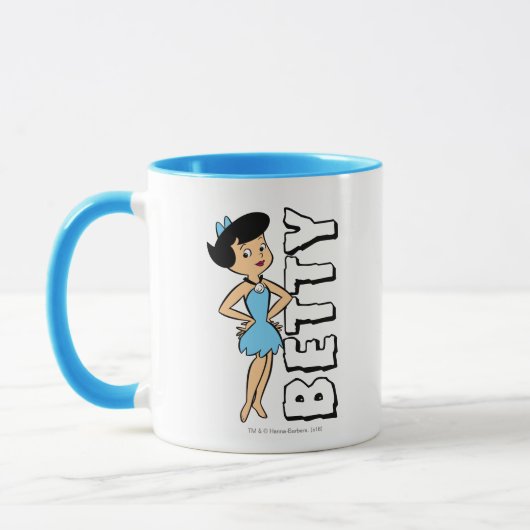 Flintstenen | Betty Rubble Mok (Links)