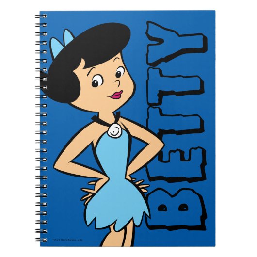Flintstenen | Betty Rubble Notitieboek (Voorkant)