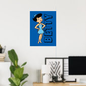 Flintstenen | Betty Rubble Poster (Thuiskantoor)