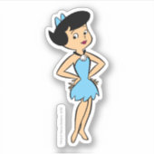 Flintstenen | Betty Rubble Sticker (Voorkant)