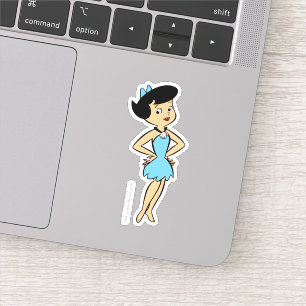 Flintstenen   Betty Rubble Sticker