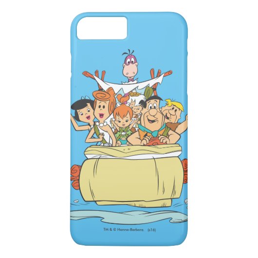 Flintstenen Familie Roadtrip Case-Mate iPhone Case (Achterkant)
