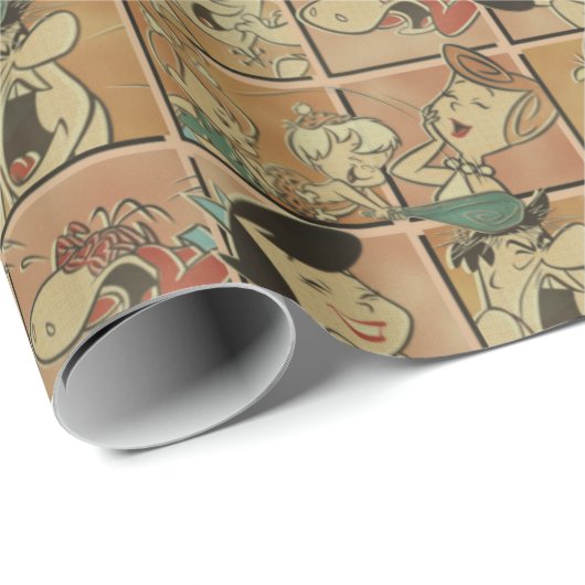 Flintstenen | Flatstenen en roebels Comite Cadeaupapier (Rol Hoek)