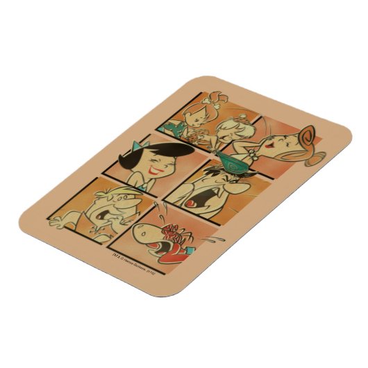 Flintstenen | Flatstenen en roebels Comite Magneet (Linkerzijde)