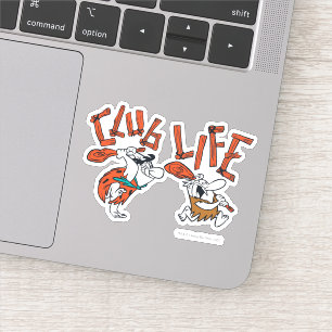Flintstenen Fred & Barney - Club Life Sticker