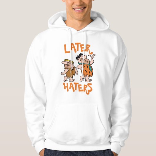 Flintstenen | Fred & Barney - Latere heesters Hoodie (Voorkant)