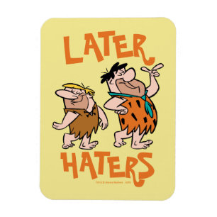 Flintstenen Fred & Barney - Latere heesters Magneet