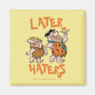 Flintstenen   Fred & Barney - Latere heesters Magneet