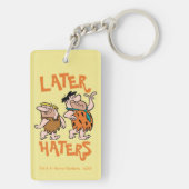 Flintstenen | Fred & Barney - Latere heesters Sleutelhanger (achterkant)