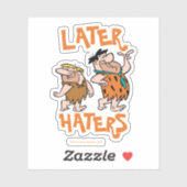 Flintstenen | Fred & Barney - Latere heesters Sticker (Vel)