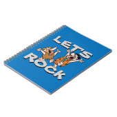 Flintstenen | Fred & Barney - Let's Rock Notitieboek (Linkerzijde)
