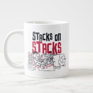 Flintstenen   Fred & Barney - Stacks op stapels Extra Grote Beker