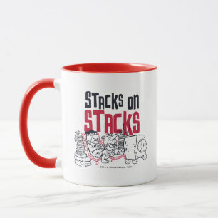 Flintstenen   Fred & Barney - Stacks op stapels Mok