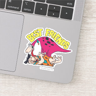 Flintstenen Fred & Dino - Beste vrienden Sticker