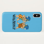 Flintstenen | Fred- en Barney-waterbuffels Case-Mate iPhone Case (Achterkant (horizontaal))