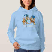 Flintstenen | Fred- en Barney-waterbuffels Hoodie (Voorkant)
