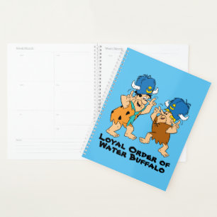 Flintstenen   Fred- en Barney-waterbuffels Planner