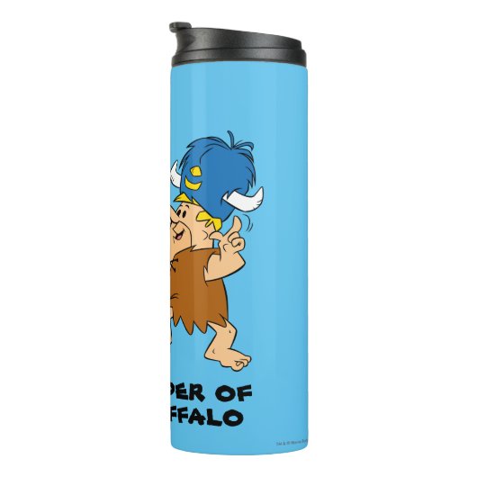 Flintstenen | Fred- en Barney-waterbuffels Thermosbeker (Geroteerd rechts)
