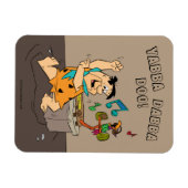 Flintstenen | Fred Flintstone Dancing Magneet (Horizontaal)