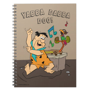 Flintstenen Fred Flintstone Dancing Notitieboek