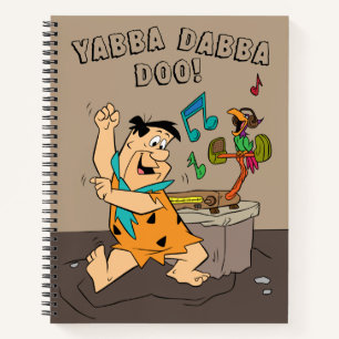 Flintstenen Fred Flintstone Dancing Notitieboek