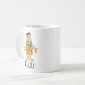 Flintstenen | Fred Flintstone Koffiemok (Voorkant links)
