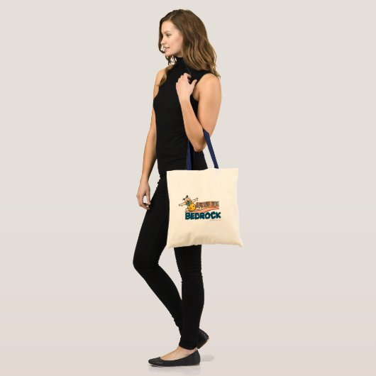 Flintstenen | Fred - groeten uit slaapsteen Tote Bag (Voorkant (model))