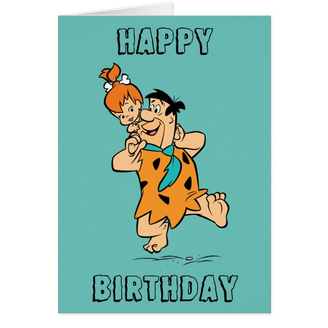 Flintstenen | Fred & Pebbles Flintstone (Voorkant)