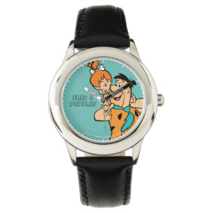 Flintstenen Fred & Pebbles Flintstone Horloge
