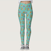 Flintstenen | Fred & Pebbles Flintstone Leggings (Voorkant)