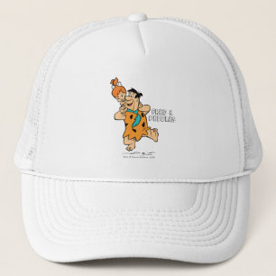 Flintstenen   Fred & Pebbles Flintstone Trucker Pet