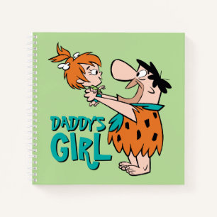 Flintstenen Fred & Pebbles - Papa's Girl Notitieboek