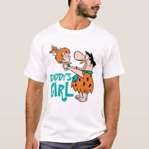 Flintstenen   Fred & Pebbles - Papa's meisje T-shirt