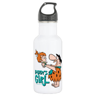 Flintstenen Fred & Pebbles - Papa's meisje Waterfles