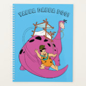 Flintstenen | Fred Sliding Down Tail Planner (Voorkant)