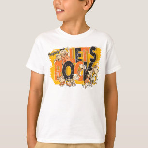 Flintstenen Iedereen Let's Rock T-shirt