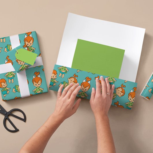 Flintstenen | Pebbles Flintstone Cadeaupapier