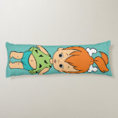Flintstenen | Pebbles Flintstone Lichaamskussen (Achterkant)