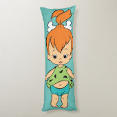 Flintstenen | Pebbles Flintstone Lichaamskussen (Achterkant (Verticaal))