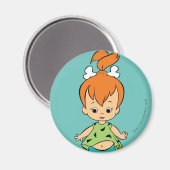 Flintstenen | Pebbles Flintstone Magneet (Voorkant / Achterkant)