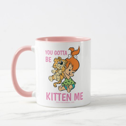 Flintstenen | Pebbles & Haar tijger Mok (Links)